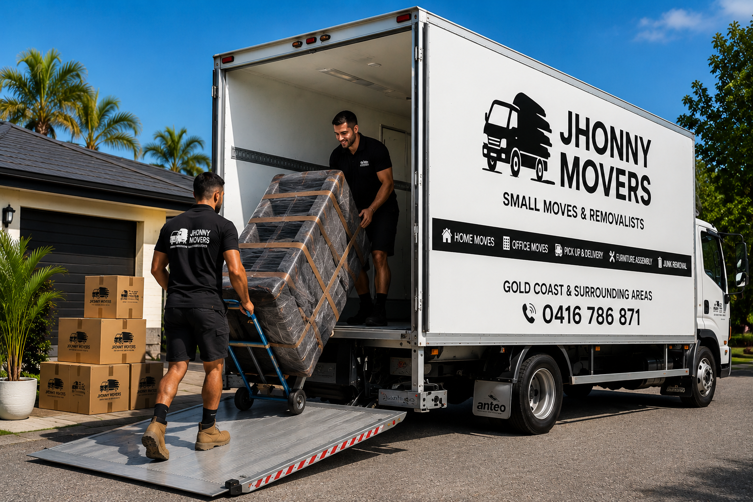 Jhonny Movers truck